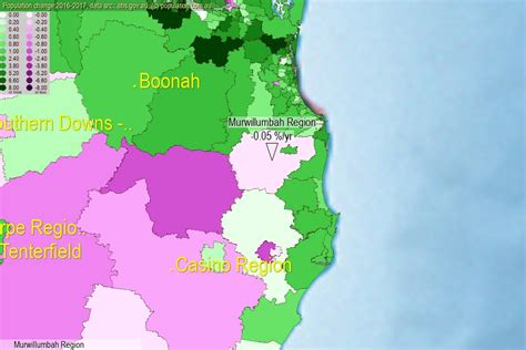 Murwillumbah population (SA2).